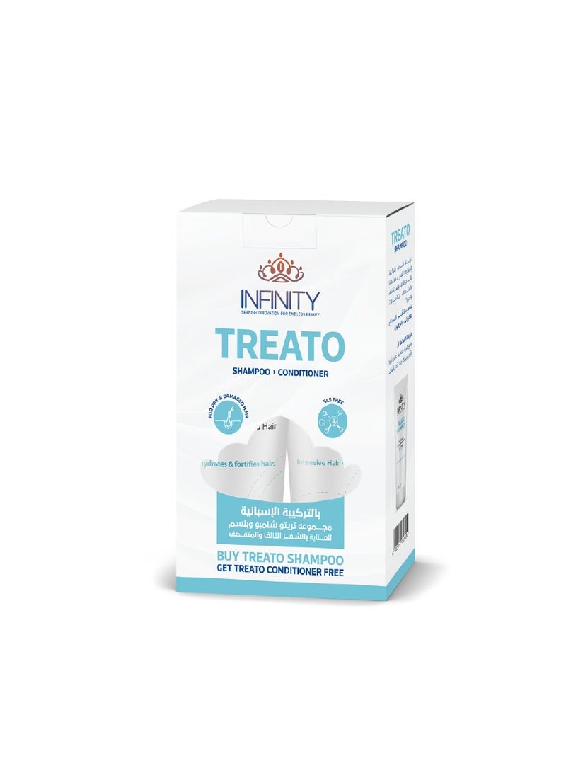 Infinity Treato Shampoo + Treato Conditioner promopack